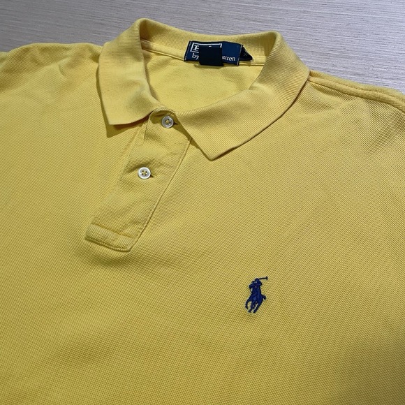 Polo Ralph Lauren Other - Polo Ralph Lauren Shirt Mens Extra Large Yellow Short Sleeve Classic Preppy Polo